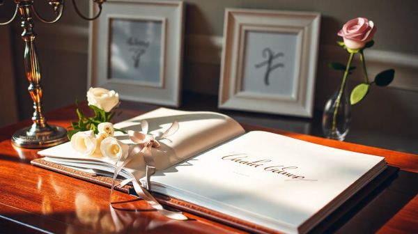 Sélectionner un livre d'or mariage : les meilleurs conseils