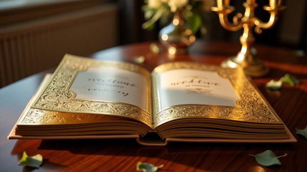 Votre livre d'or mariage original : faites le bon choix aujourd'hui